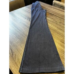 BAR Denim Wide Leg Flare Pants Women's Dark Wash Jeans Size 26 Stretch